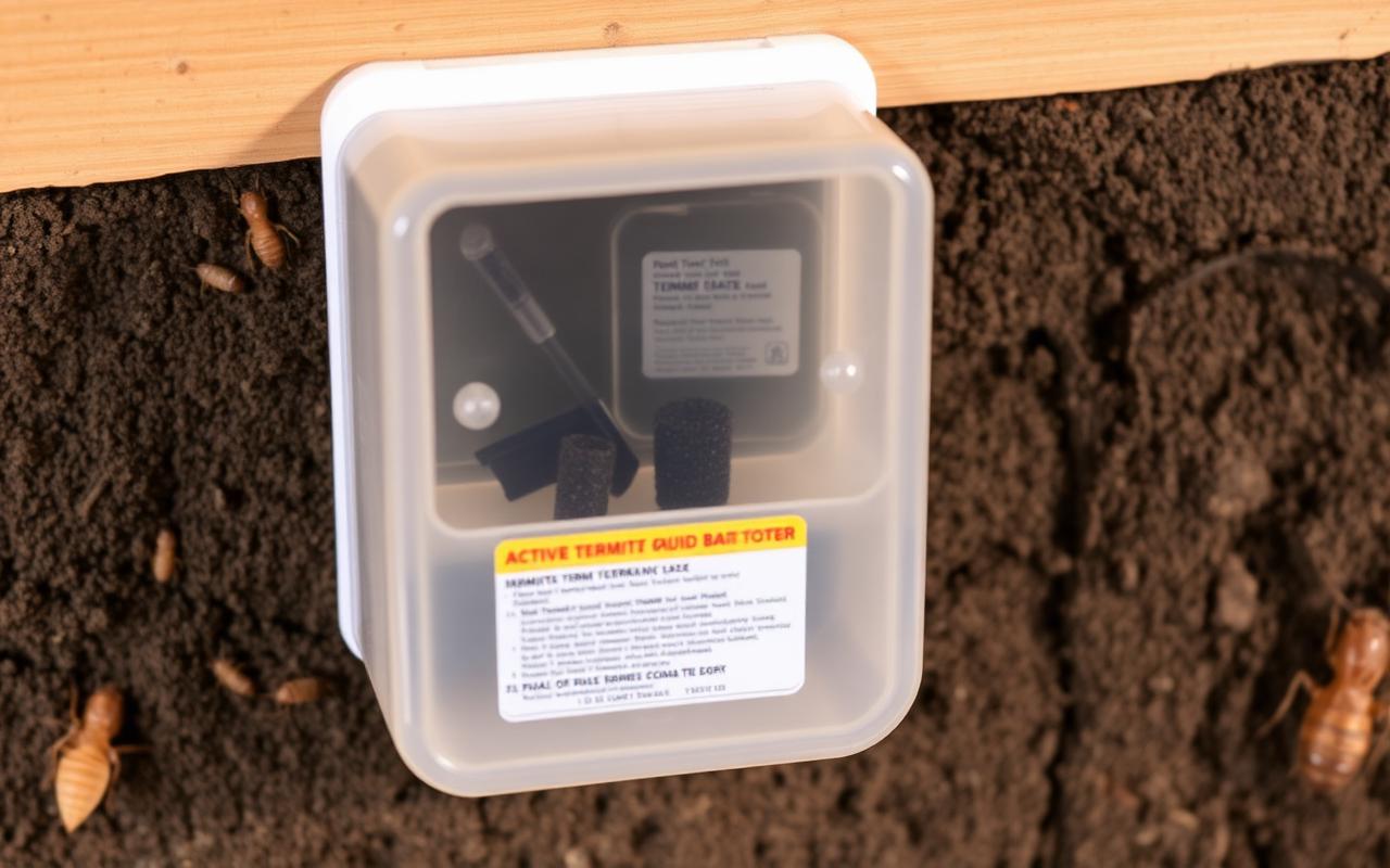 Above-Ground Termite Bait Stations: Direct Treatment for Active Workings